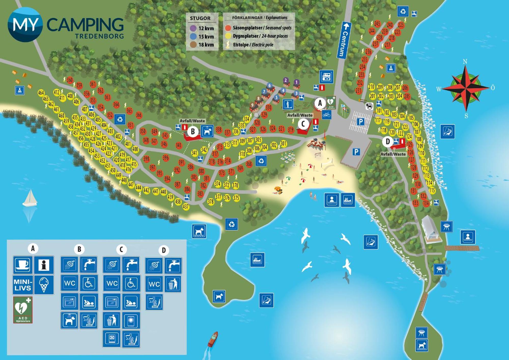 My Camping Tredenborg 瑟尔沃斯堡 外观 照片